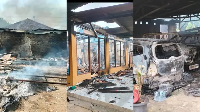 Rusuh Lampung Tengah, Penimbunan BBM Ditemukan di Rumah Kepala Kampung