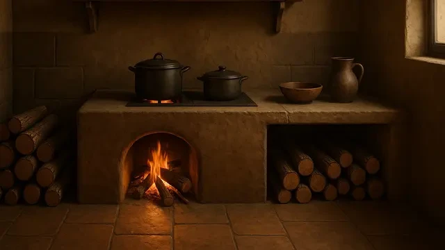 10 Contoh Model Dapur Tungku Kayu Bakar Minimalis untuk Rumah Tradisional, Meski Kuno Bisa...
