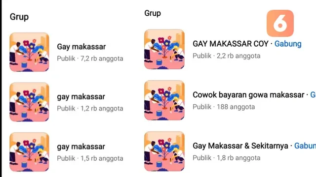 Geger Grup Facebook 'Gay Makassar' Beranggotakan Ribuan Orang