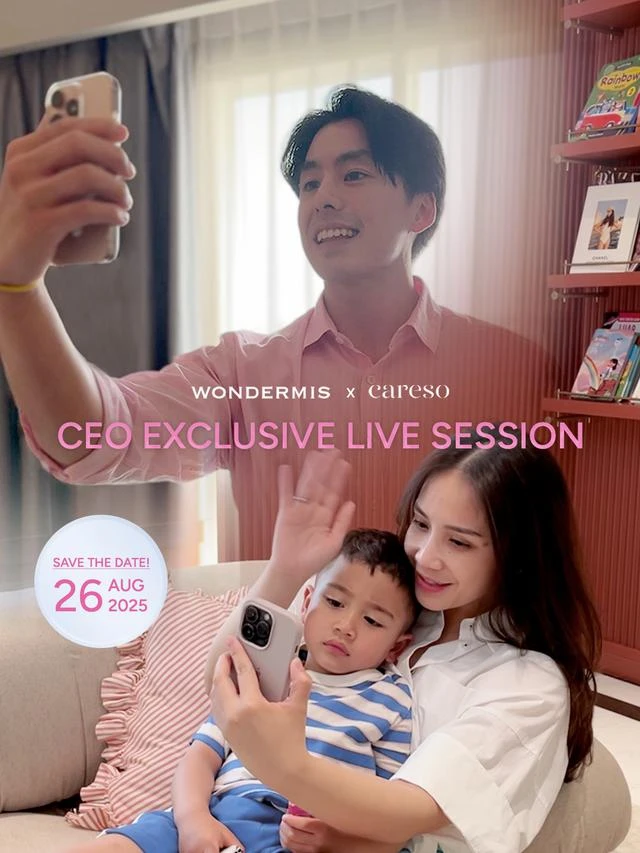 Nagita Slavina Live Streaming dengan We The Sibs, Umumkan Kolaborasi Wondermis x Careso