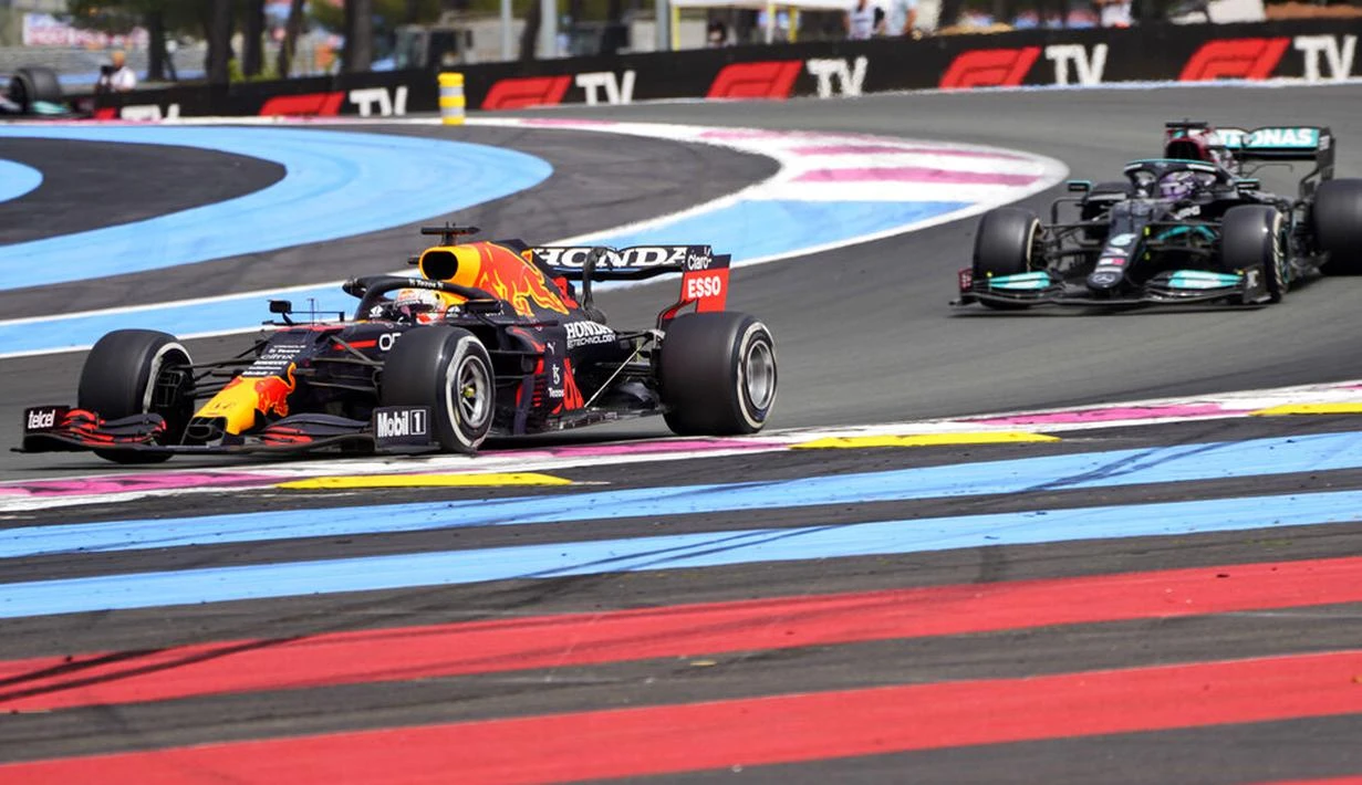 FOTO: Max Verstappen Tercepat di F1 GP Prancis