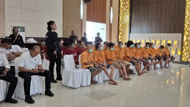 Polda Lampung Ringkus 121 Preman dalam Operasi Pekat Krakatau 2025