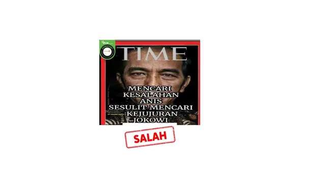 Cek Fakta: Tidak Benar Sampul Majalah Time Berjudul 