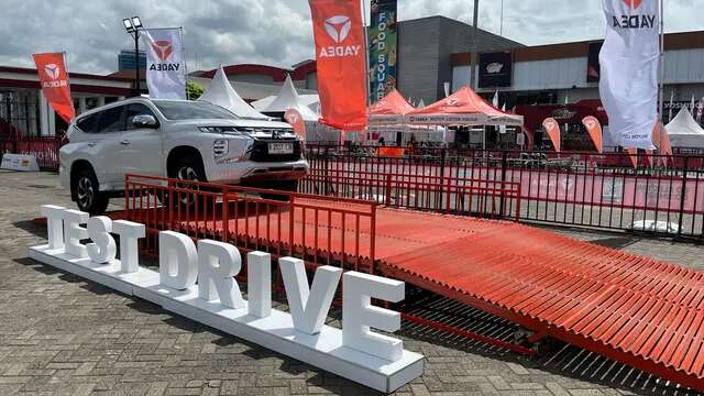 Menjajal New Mitsubishi Pajero Sport di Area Test Drive IIMS 2025