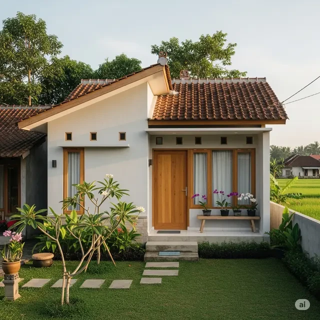 7 Cara Membuat Rumah Minimalis 6x9 Meter di Desa agar Terlihat Luas dengan Taman Mini