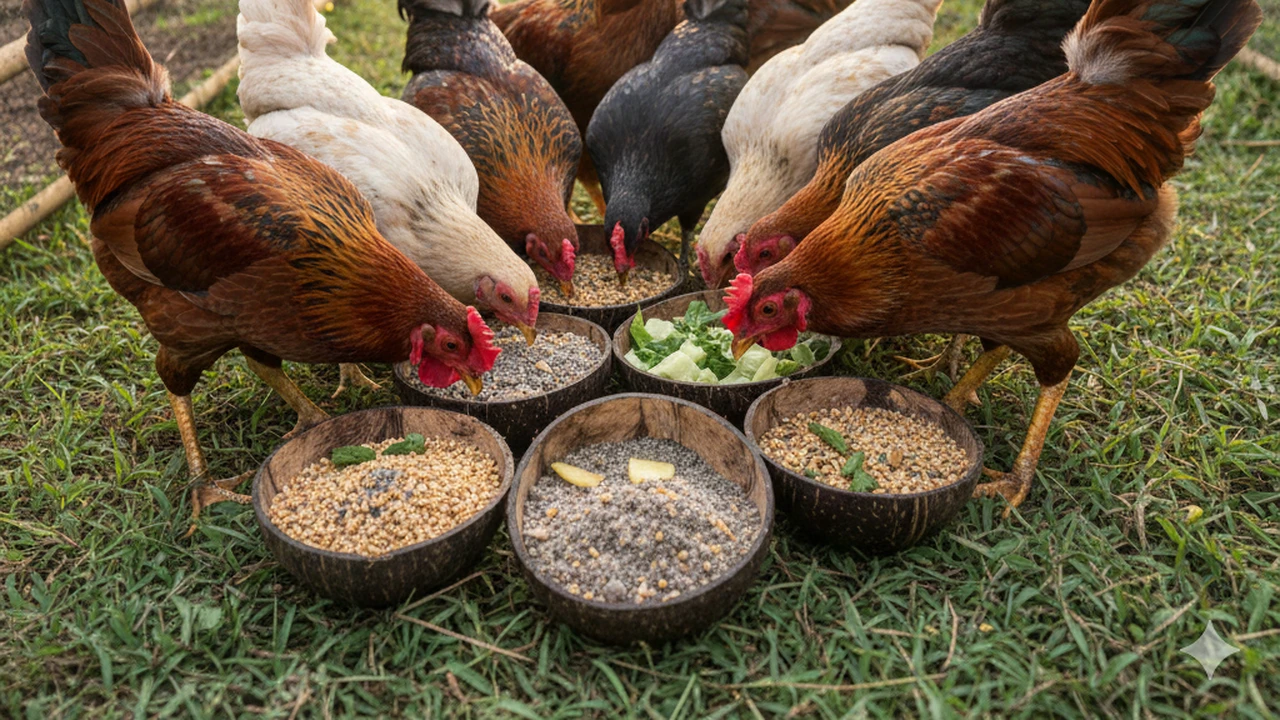 Menu Pakan Ayam Kampung Harian untuk Pagi dan Sore, Hemat Tapi Bernutrisi