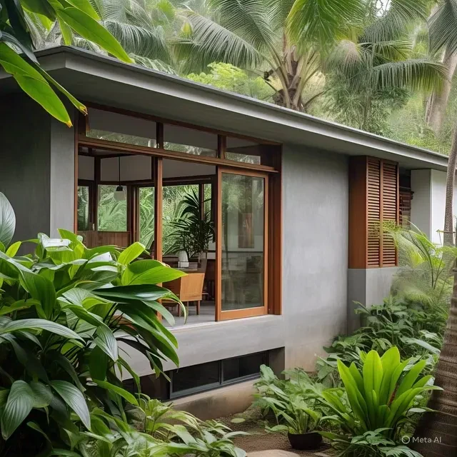 14 Model Rumah Tropis Minimalis 2025, Estetis dan Bikin Betah