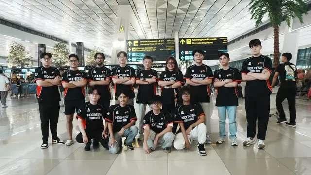 Detik-Detik Timnas Indonesia Alami Gangguan Teknis Jelang Turnamen Mobile Legends China-AS...