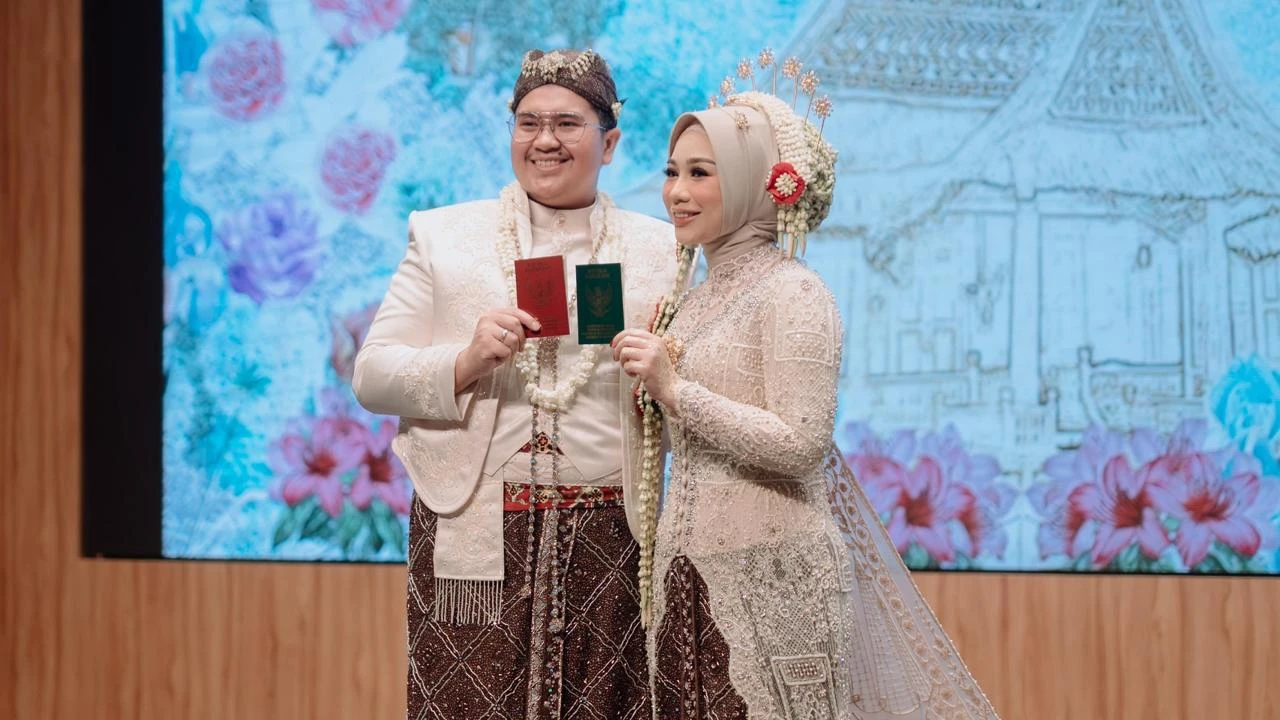 Cerita Seru Pengantin di Balik Akad Nikah Berkonsep Nonton Bioskop yang Viral