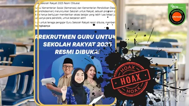 Awas Hoaks Pendaftaran Guru Sekolah Rakyat, Simak Syarat Resmi dan Tahapan Seleksi