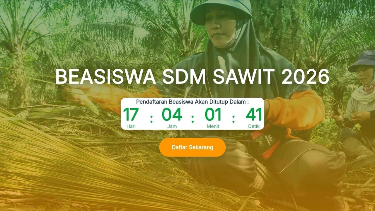 Link Daftar Beasiswa BPDP 2026, Dibuka Hari Ini
