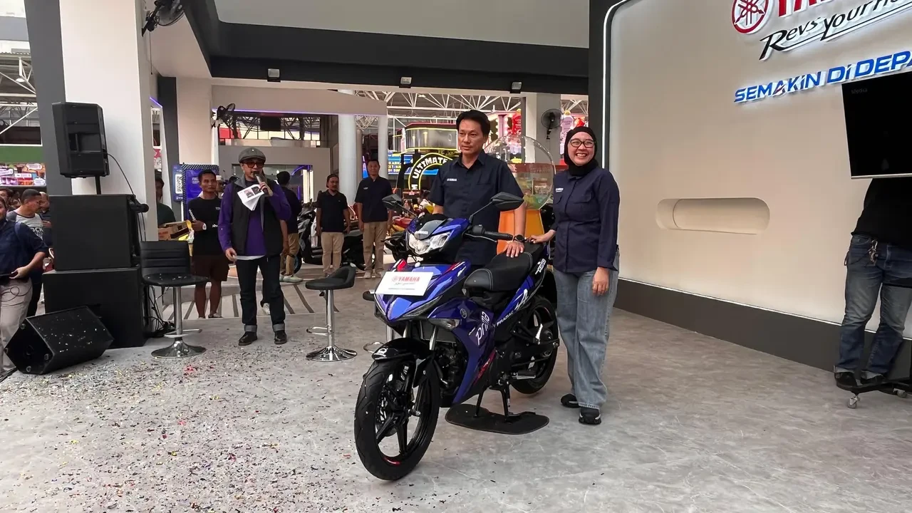 Raja Motor Bebek Yamaha Hadir dengan Identitas Baru