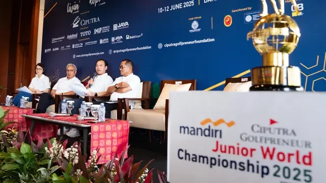 Mandiri Ciputra Golfpreneur Junior World Championship 2025 Jadi Ajang Atlet Muda Menuju Pa...