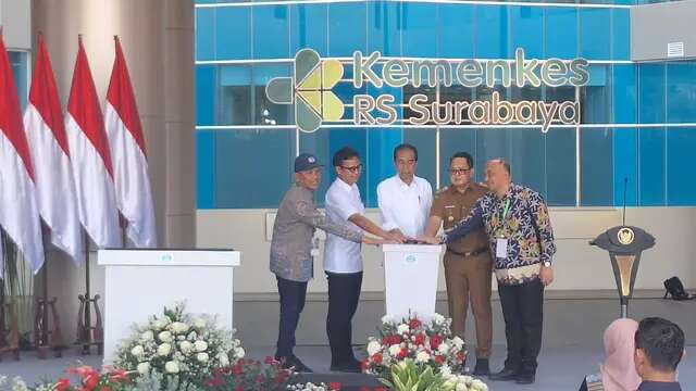 Diresmikan Jokowi, Rumah Sakit Kemenkes Makassar Garapan PTPP