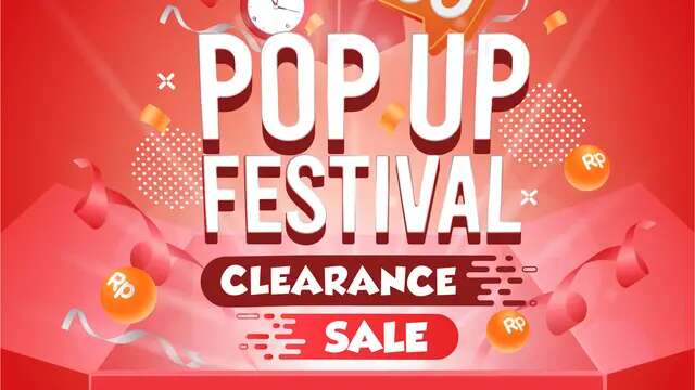 Pop Up Festival Clearance Sale 2024 Hadirkan 100 Tenant, Tawarkan Diskon hingga 90 Persen