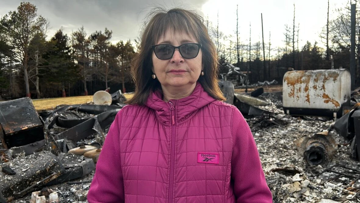 'I thought we were going to die': Adam's Cove woman loses childhood home in wildfire