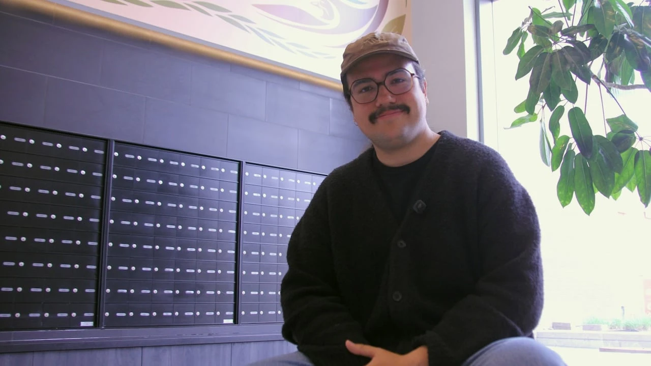Indigenous artist creates over a dozen murals for Duke Street condo in Kitchener