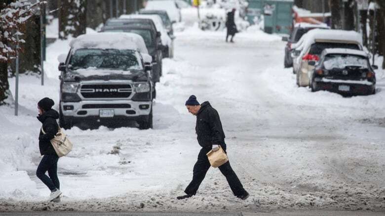 Wet snow forecast for B.C.'s South Coast