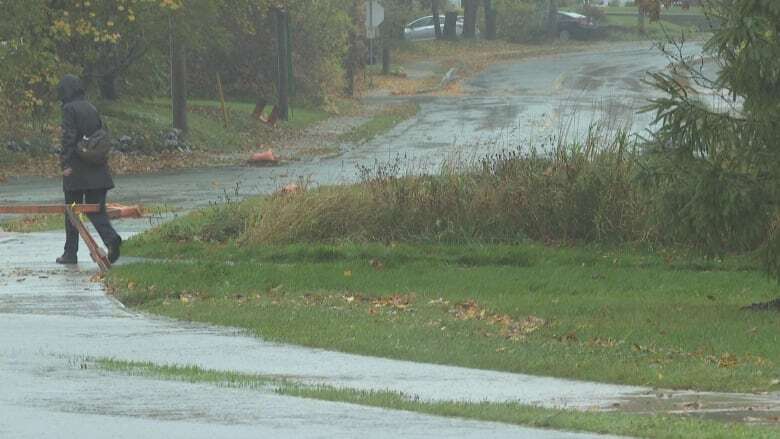 Heavy rainfall leads to road closures on Newfoundland's east coast