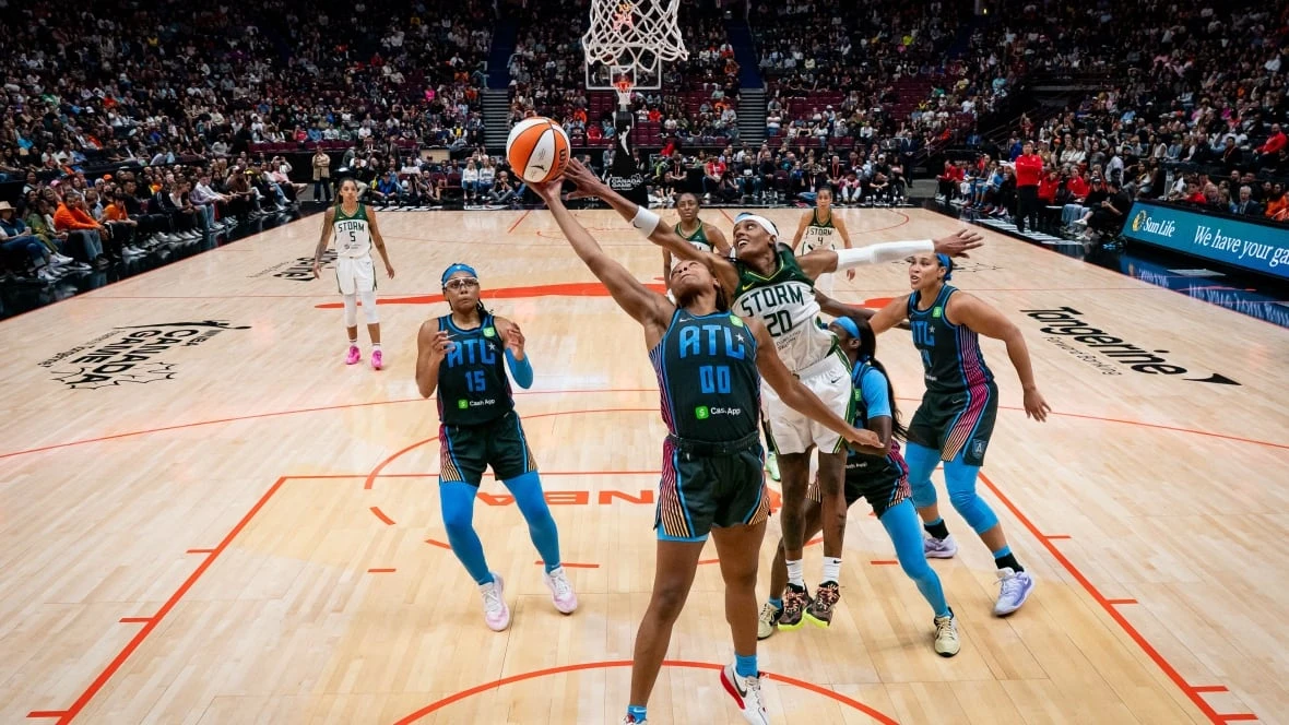 Storm beat Dream at Vancouver's Rogers Arena in first WNBA regular-season game on Canadian soil