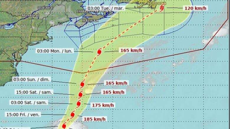 Ernesto track moves east, not expected to impact P.E.I.