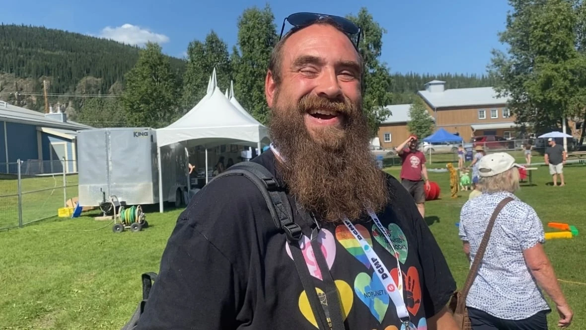 After decades as a Dawson City Music Festival volunteer, he's hanging up his lanyard