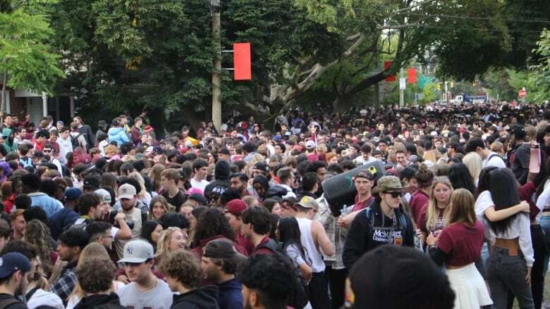 McMaster student and university leaders hope official homecoming event will keep the party on campus