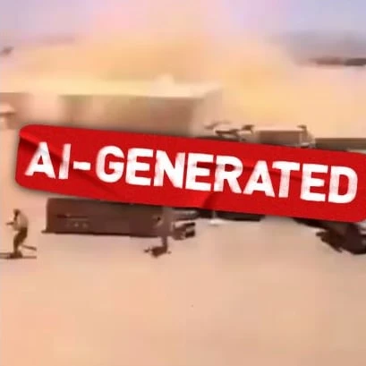 Fact check: Does this video show Iranian missiles hitting a U.S. base?