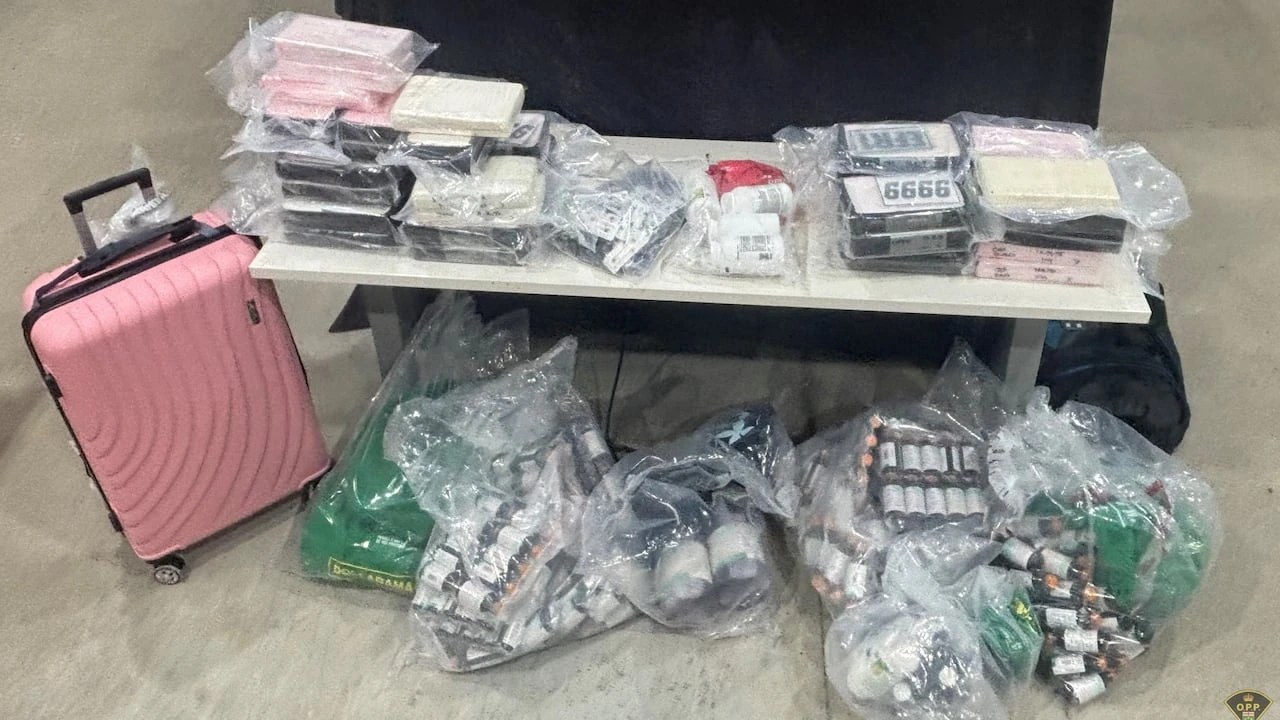 OPP seizes drugs worth an estimated $4.7M, charge 3 GTA men