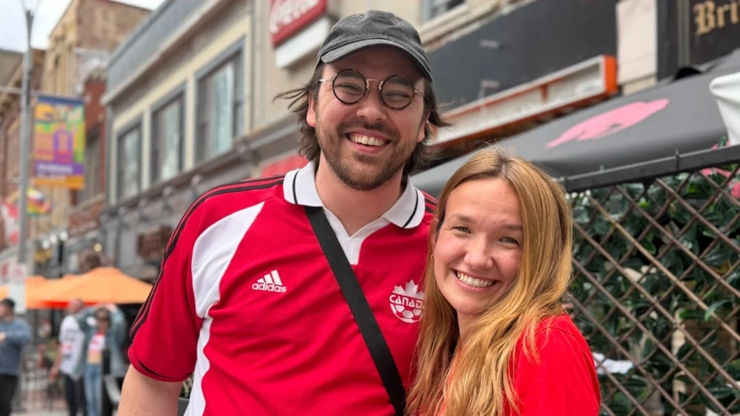 Londoners show up to watch the World Cup