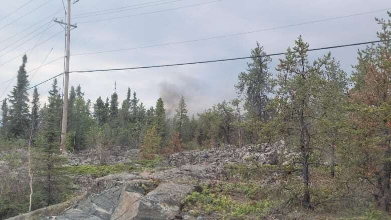 Yellowknife tent pad for homeless residents catches fire on Saturday, cause still unknown