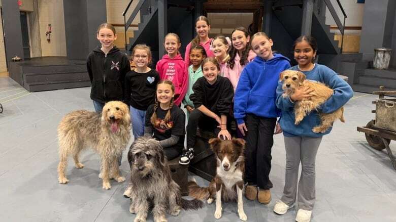 Ruff day at work: Actors of Stratford Festival's Annie meet their furry castmates