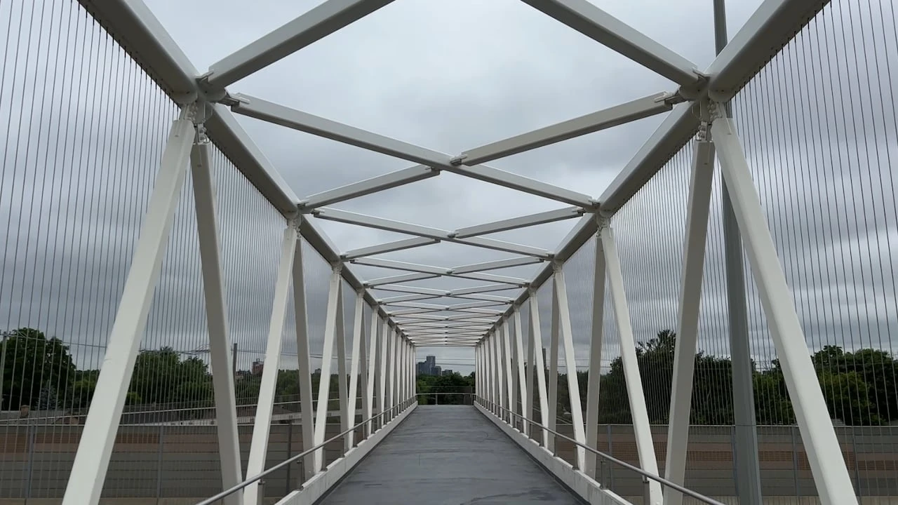 Check out Kitchener's newest pedestrian bridge