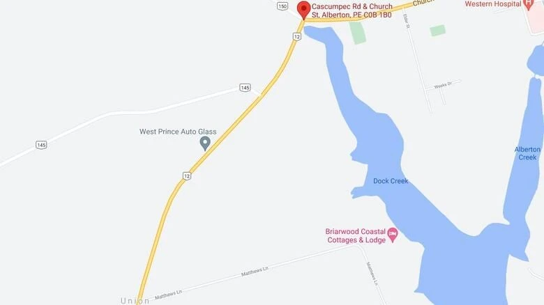 Road closed after fatal collision in western P.E.I. community of Union