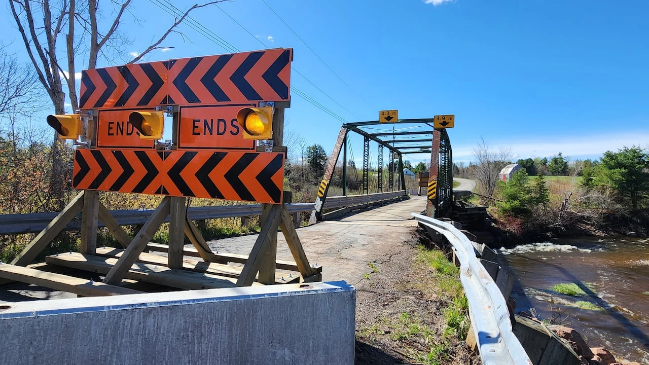Residents, firefighters concerned about River John-area bridge closures