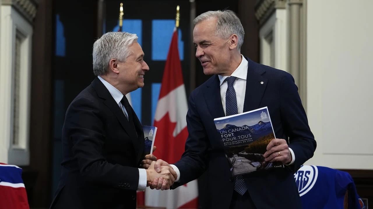 Liberals, Conservatives haggle over a deficit that is both smaller and larger