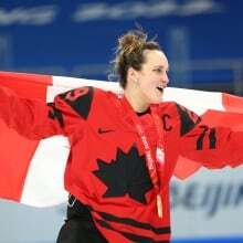 A mark once thought unbreakable, can Poulin eclipse Wickenheiser's Canadian points record?