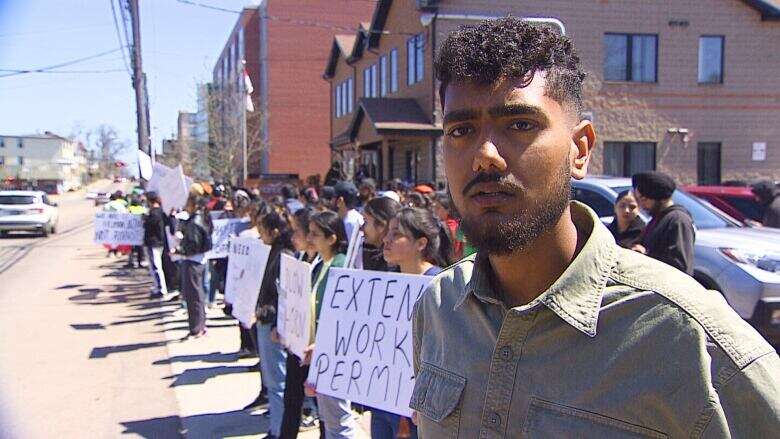 Immigration protest on P.E.I. could turn into hunger strike, organizer warns