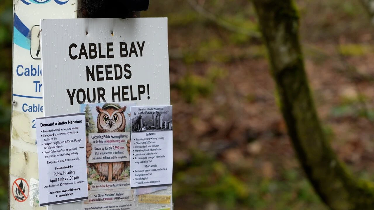 Residents push to 'Save Cable Bay' south of Nanaimo