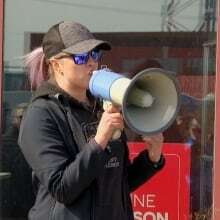 Fish harvesters protest in St. John's ahead of Carney's 1st campaign rally