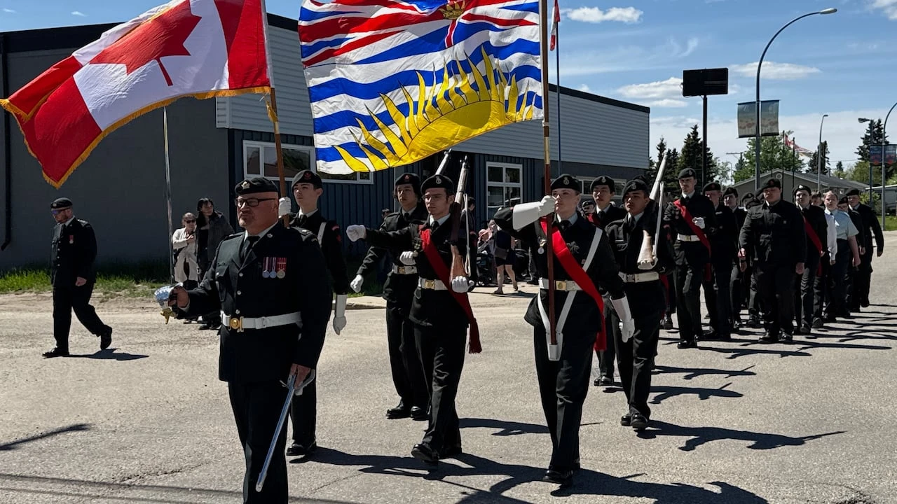Fort St. John, B.C. cadets awarded freedom of the city as part of local corps' 80th anniversary