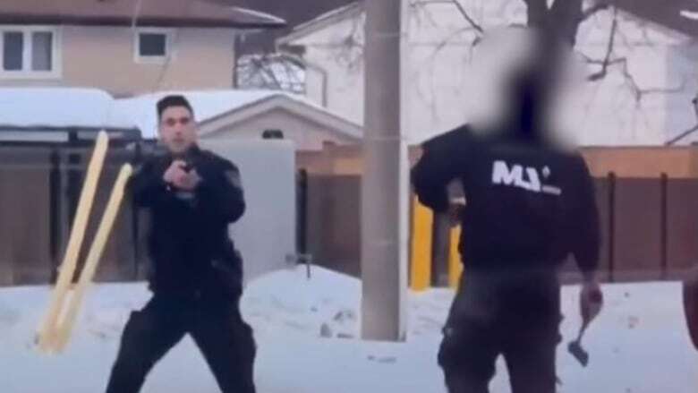 Police behind dramatic takedown of hatchet-wielding man in Kitchener acted with 'compassion,' chief says