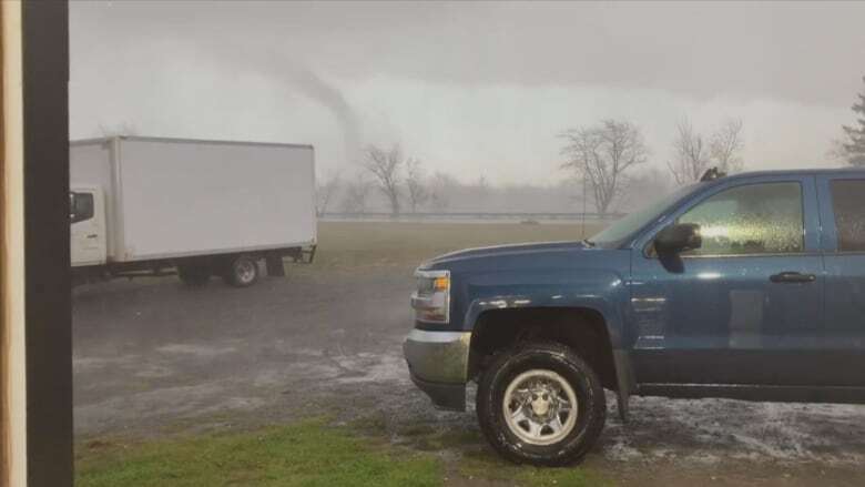 Two tornadoes touch down in 'rare event' for New Brunswick