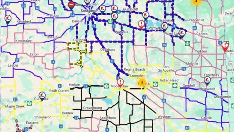 Snow, freezing rain causing icy conditions across Saskatchewan