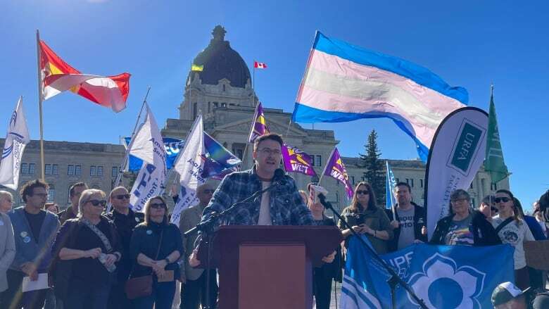 Sask. labour organizations partner with advocacy group on queer rights initiative ahead of election