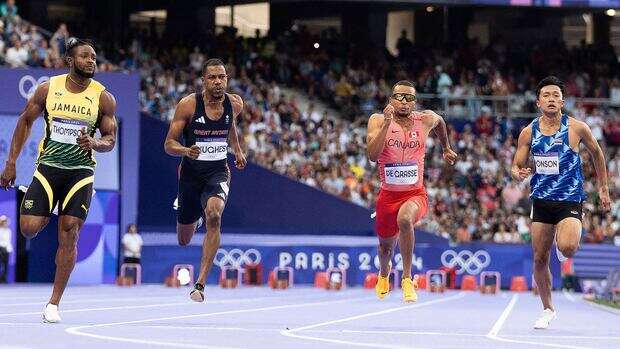 Watch Canadian sprinters Andre De Grasse in men's 200m heats, Audrey Leduc in women's 200m semis