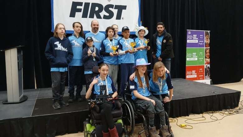 Robotics team from Hamilton children's hospital wins big at provincial Lego league championship