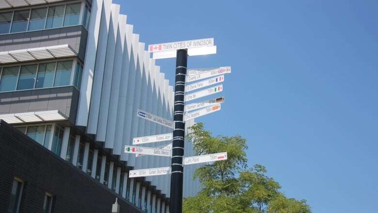 Windsor unveils symbol of friendship display in honour of 12 sister cities