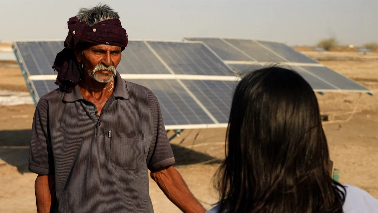 Solar panels are changing the lives of India’s salt farmers