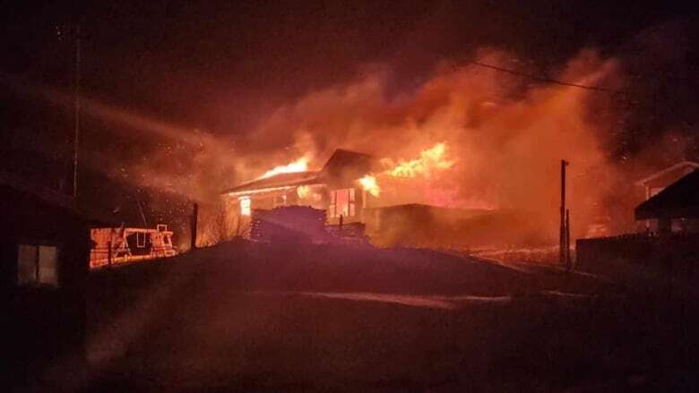 Mother saves 5-year-old son from fire, as home burns down in Bonavista